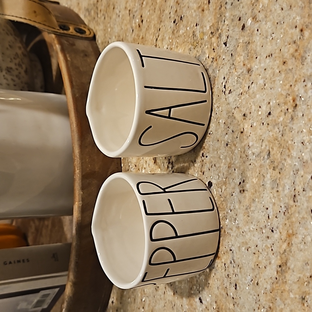 Rae Dunn Salt and Pepper Cellars